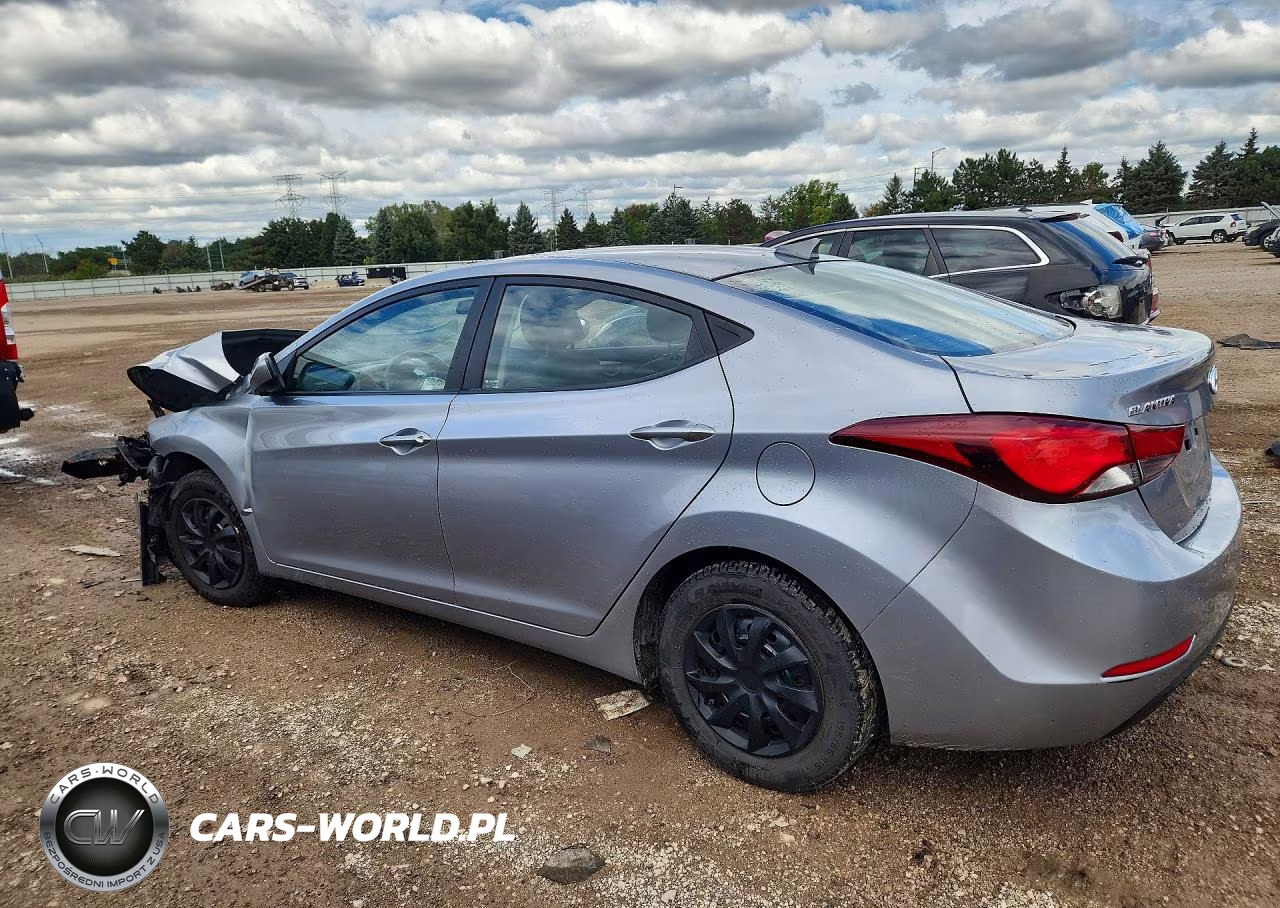 2016 Hyundai Elantra Se VIN:5NPDH4AE2GH740223 - 2