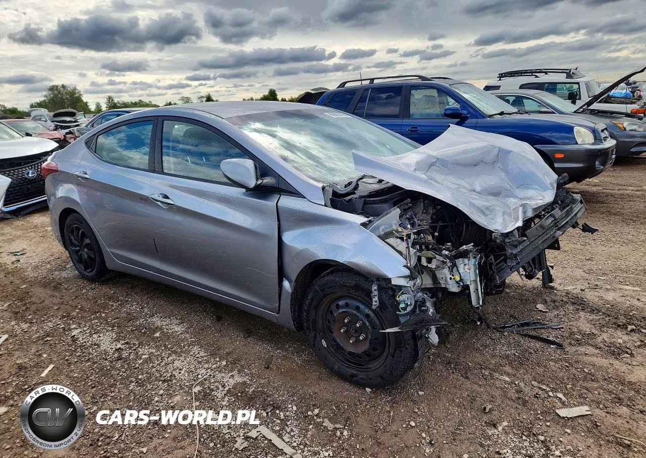 2016 Hyundai Elantra Se VIN:5NPDH4AE2GH740223 - 4