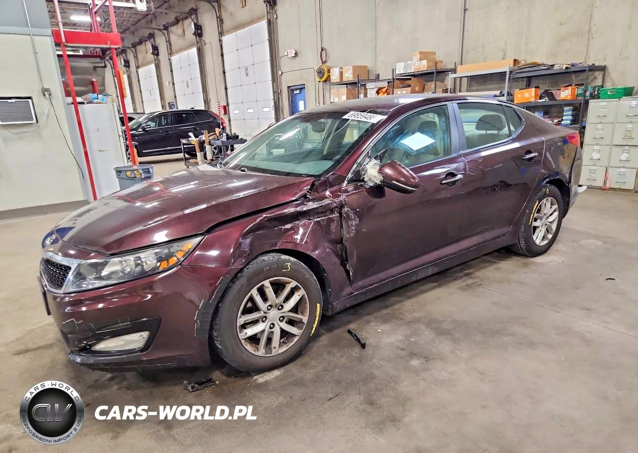 2013 Kia Optima Lx VIN:5XXGM4A73DG244025 - 1