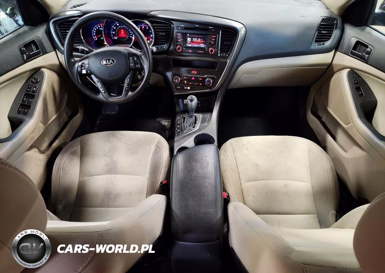 2013 Kia Optima Lx VIN:5XXGM4A73DG244025 - 8