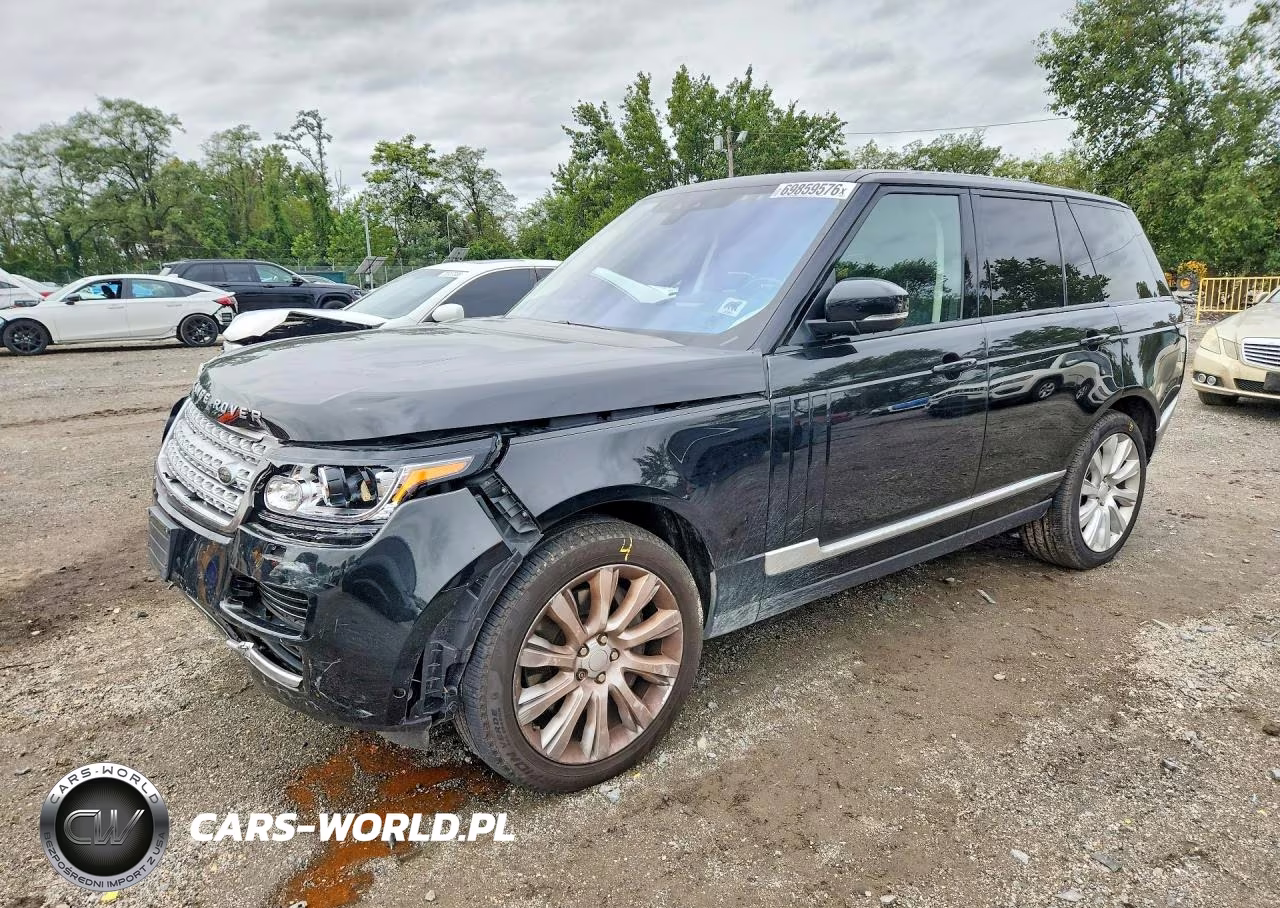 2017 Land Rover Range Rover Supercharged VIN:SALGS2FE5HA354814 - 1
