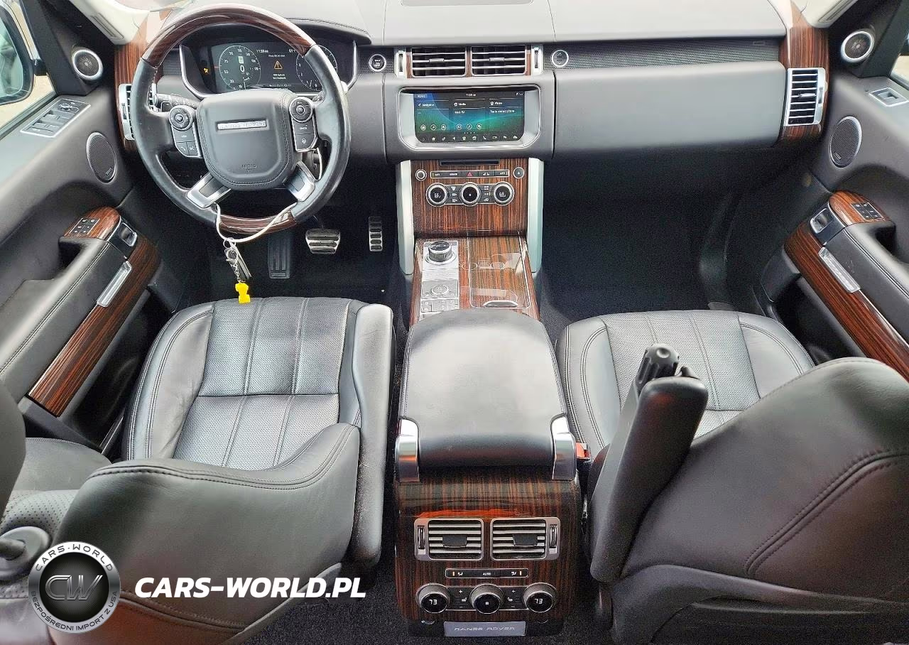 2017 Land Rover Range Rover Supercharged VIN:SALGS2FE5HA354814 - 8