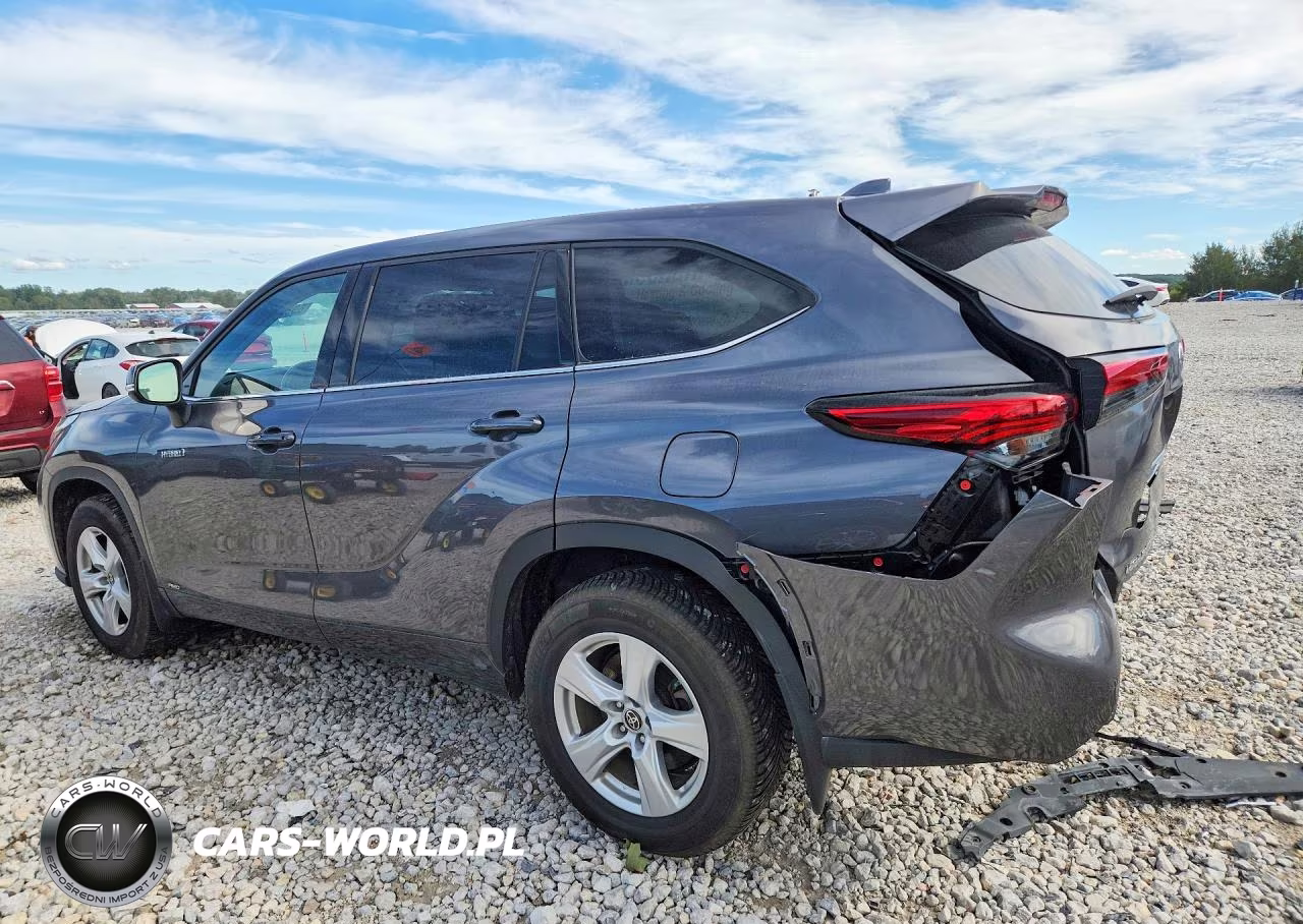 2021 Toyota Highlander Hybrid Le VIN:5TDBBRCH1MS529386 - 2