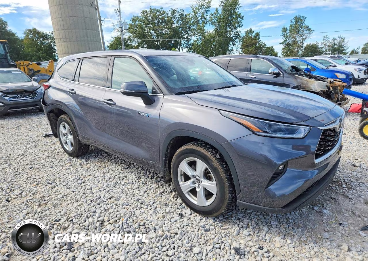 2021 Toyota Highlander Hybrid Le VIN:5TDBBRCH1MS529386 - 4