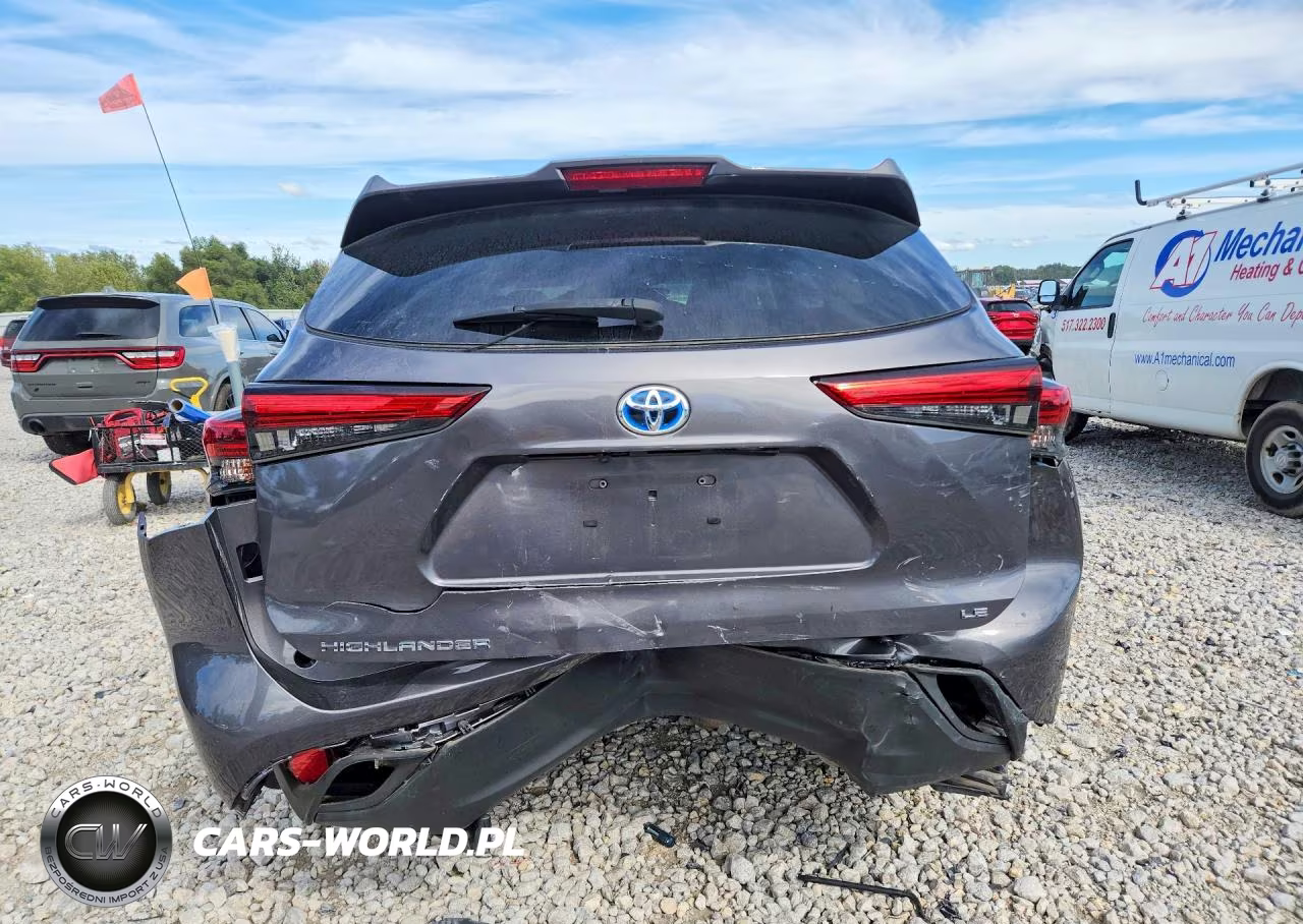 2021 Toyota Highlander Hybrid Le VIN:5TDBBRCH1MS529386 - 6
