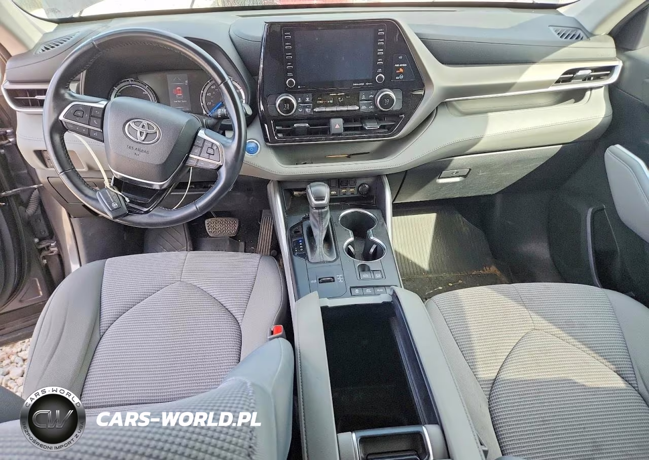 2021 Toyota Highlander Hybrid Le VIN:5TDBBRCH1MS529386 - 8