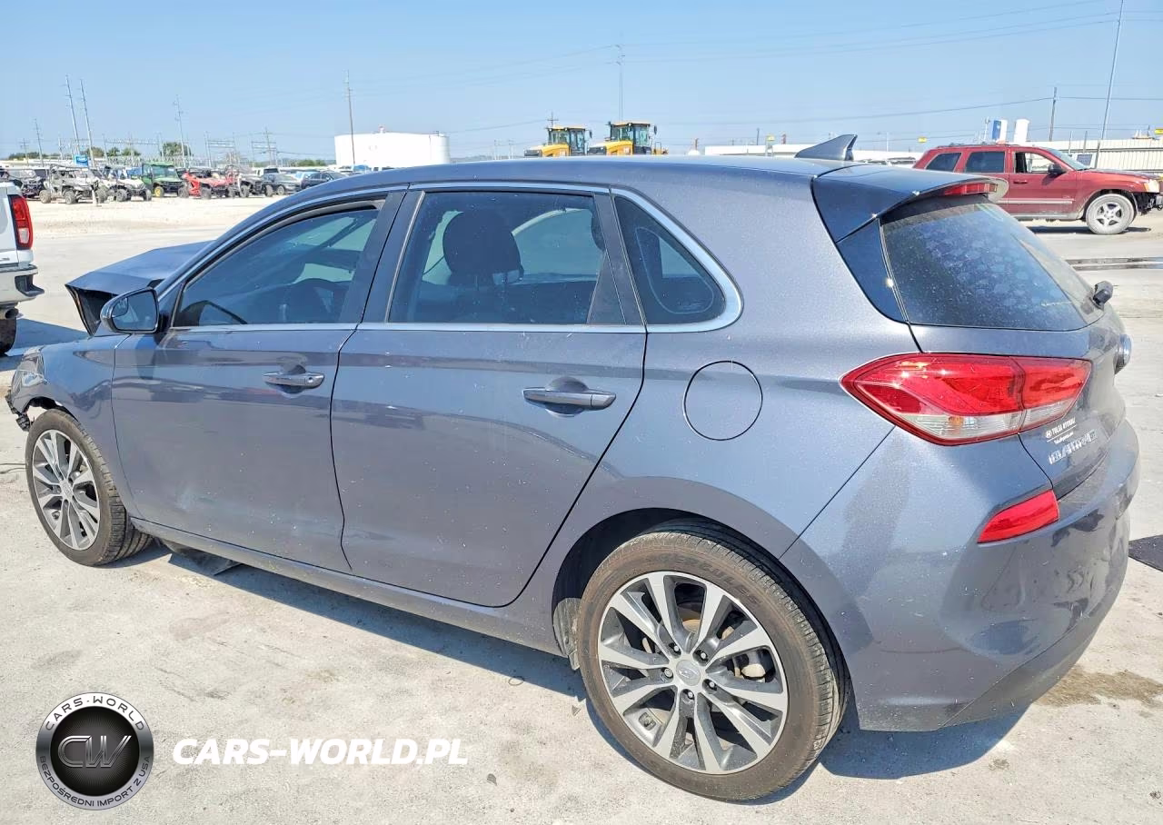 2018 Hyundai Elantra Gt Base VIN:KMHH35LE8JU023949 - 2