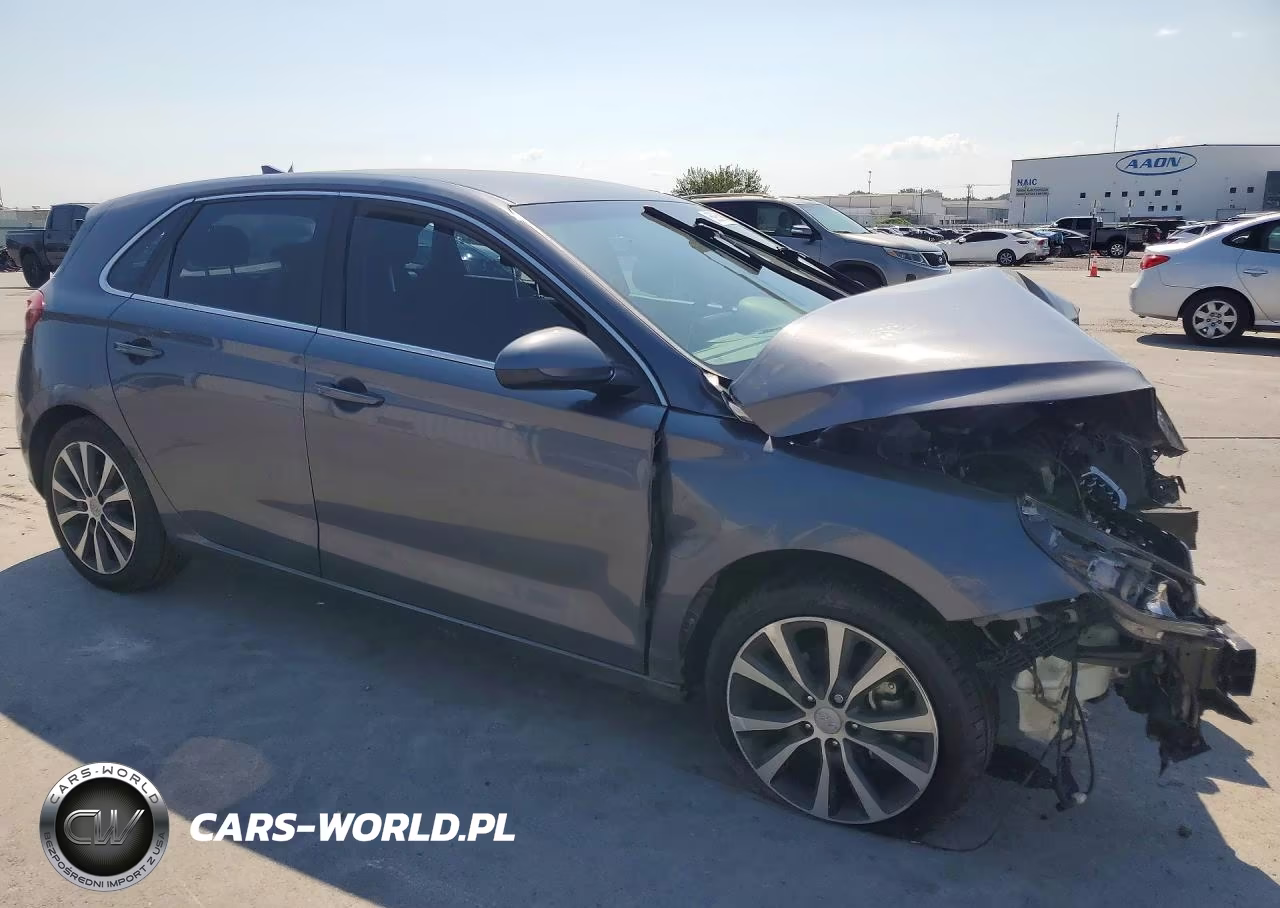 2018 Hyundai Elantra Gt Base VIN:KMHH35LE8JU023949 - 4