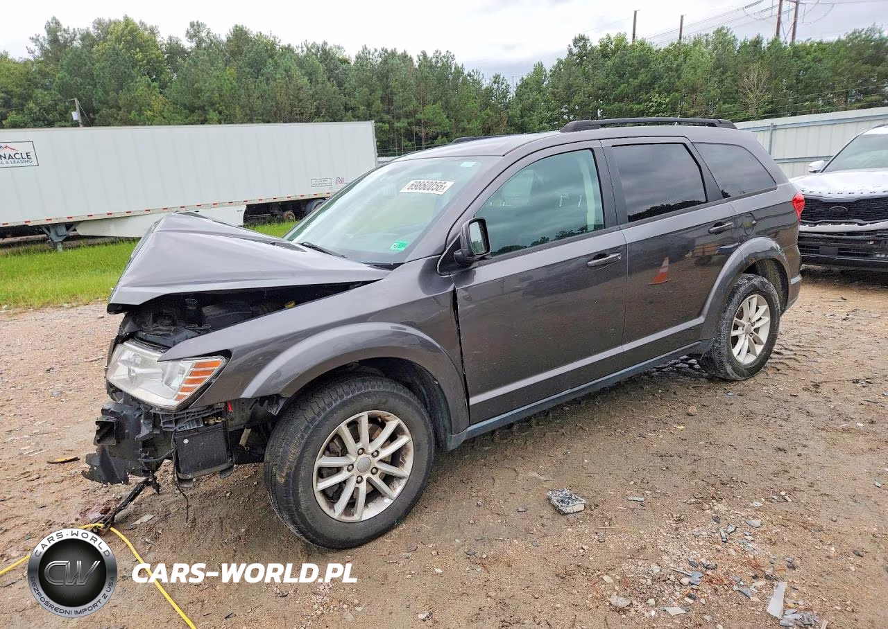 2017 Dodge Journey Sxt VIN:3C4PDDBGXHT520709 - 1