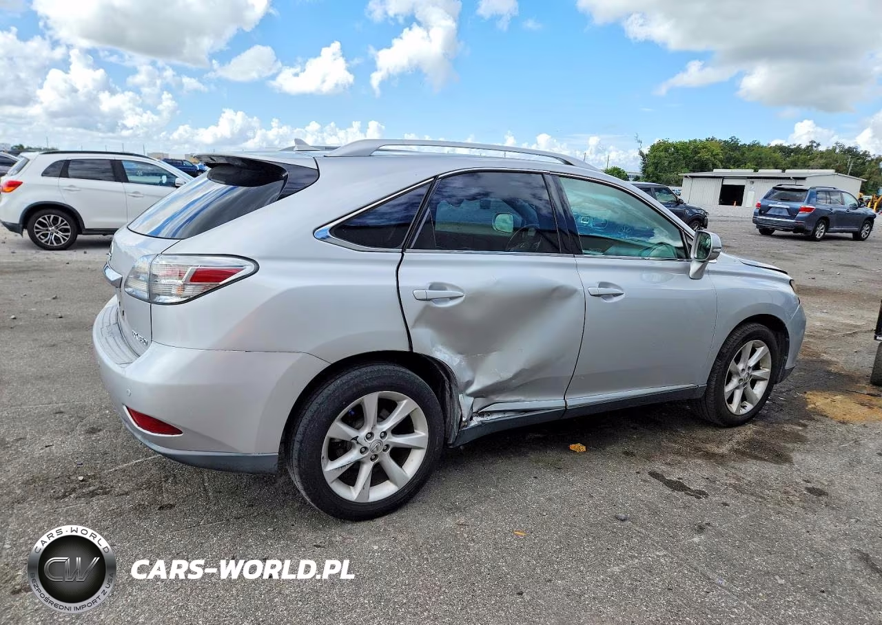 2010 Lexus Rx 350 VIN:2T2BK1BA5AC052872 - 3