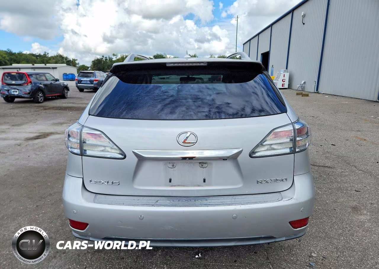 2010 Lexus Rx 350 VIN:2T2BK1BA5AC052872 - 6