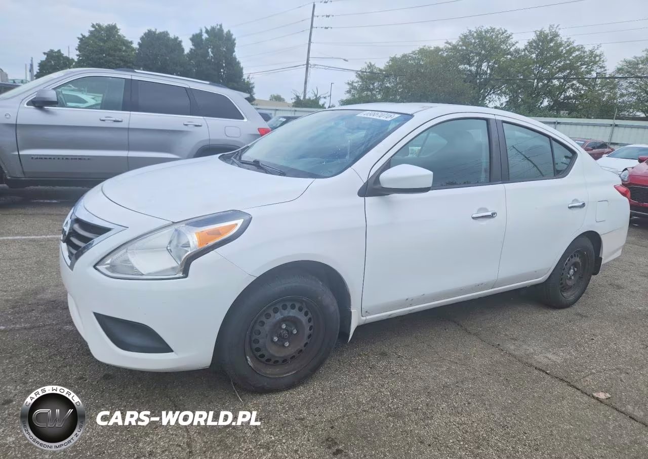 2019 Nissan Versa Sv VIN:3N1CN7AP9KL879347 - 1