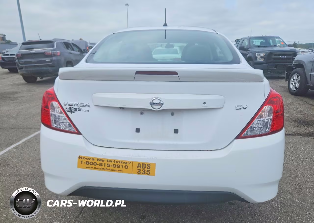 2019 Nissan Versa Sv VIN:3N1CN7AP9KL879347 - 6