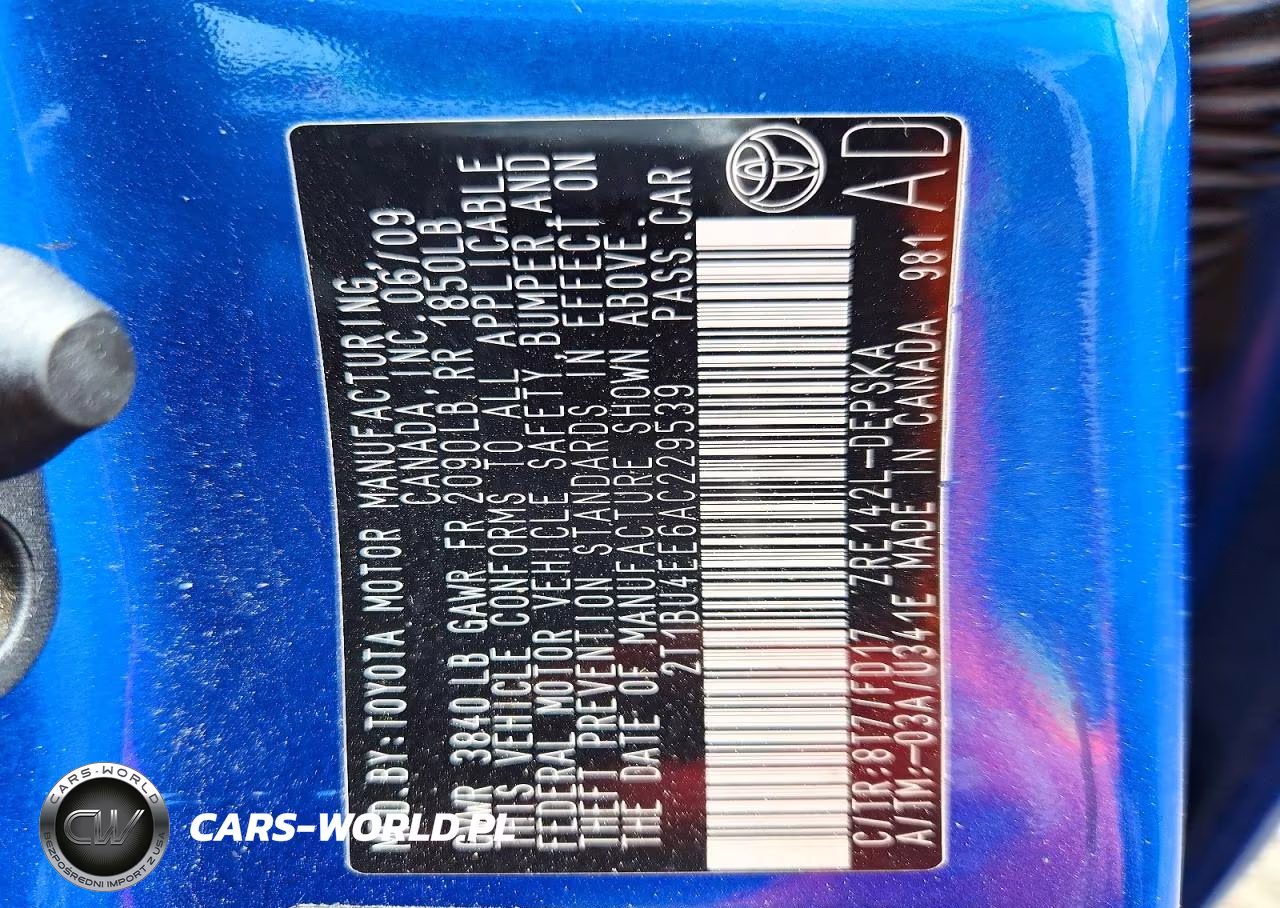 2010 Toyota Corolla S VIN:2T1BU4EE6AC229539 - 12
