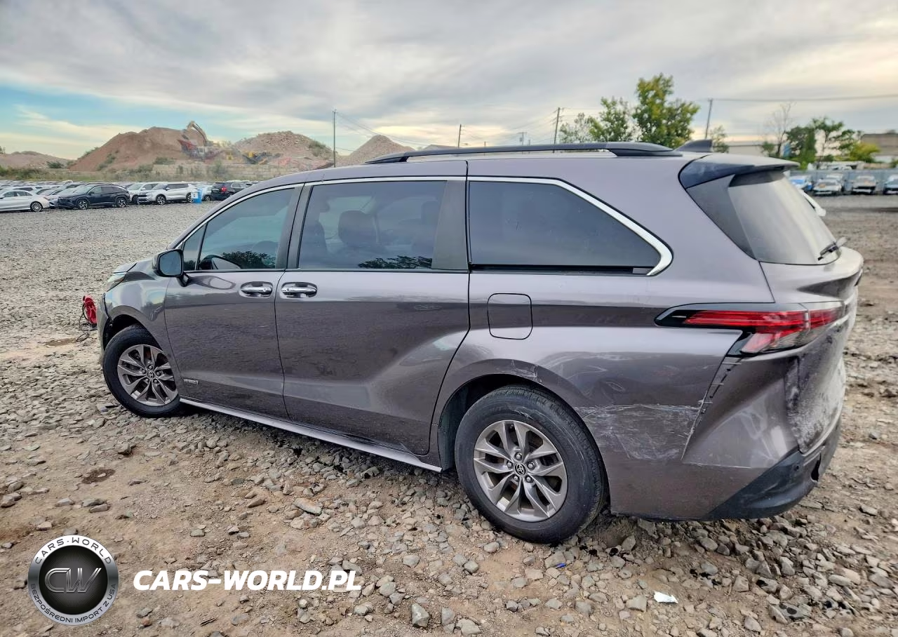 2021 Toyota Sienna Xle VIN:5TDYRKEC2MS009423 - 2