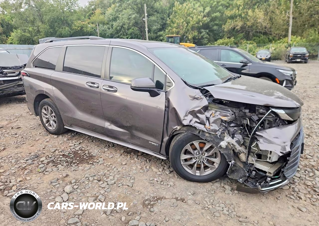 2021 Toyota Sienna Xle VIN:5TDYRKEC2MS009423 - 4