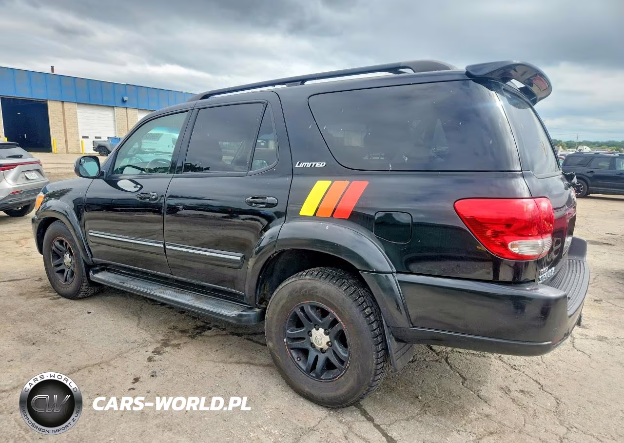 2007 Toyota Sequoia Limited VIN:5TDBT48A67S292474 - 2