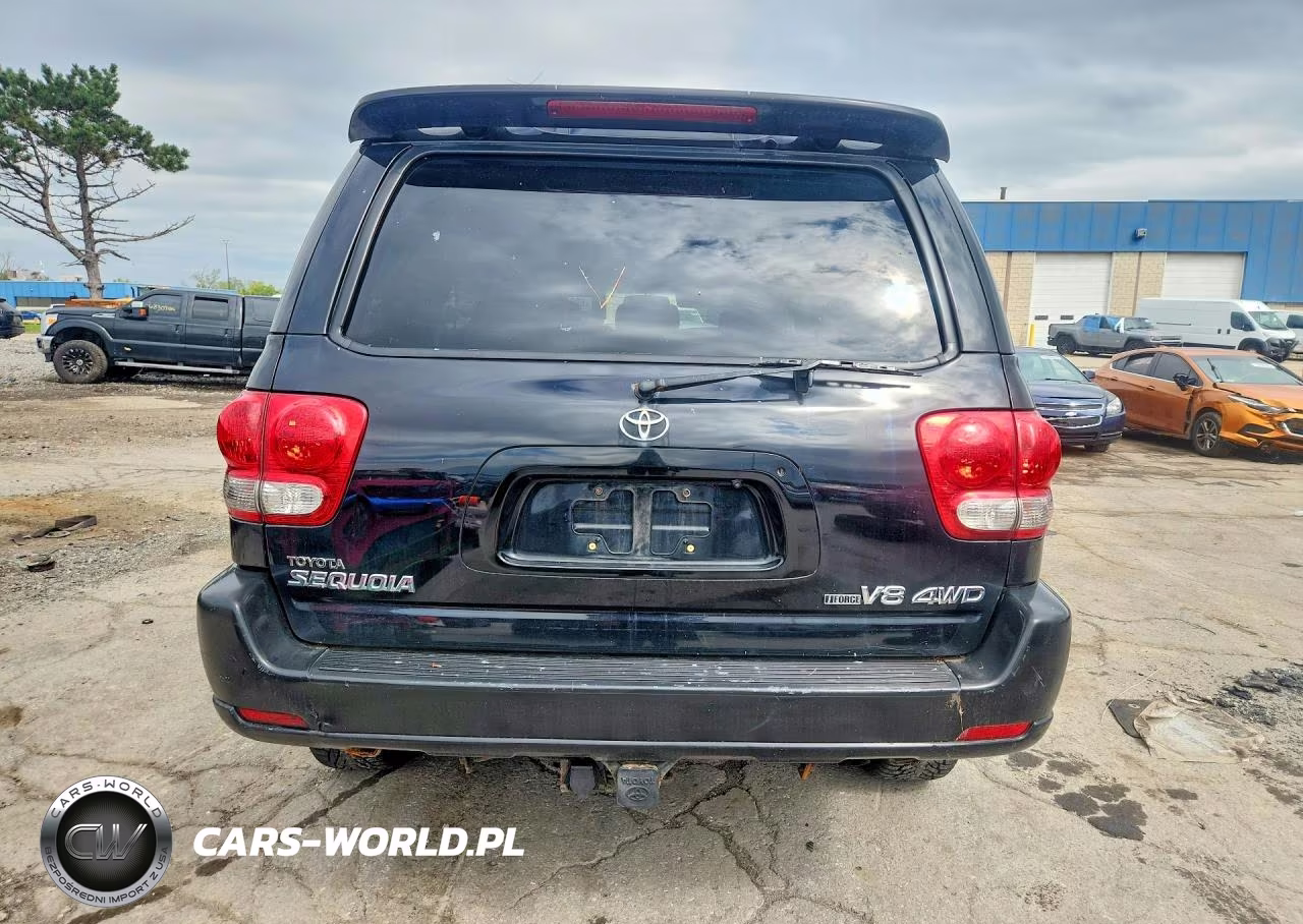 2007 Toyota Sequoia Limited VIN:5TDBT48A67S292474 - 6