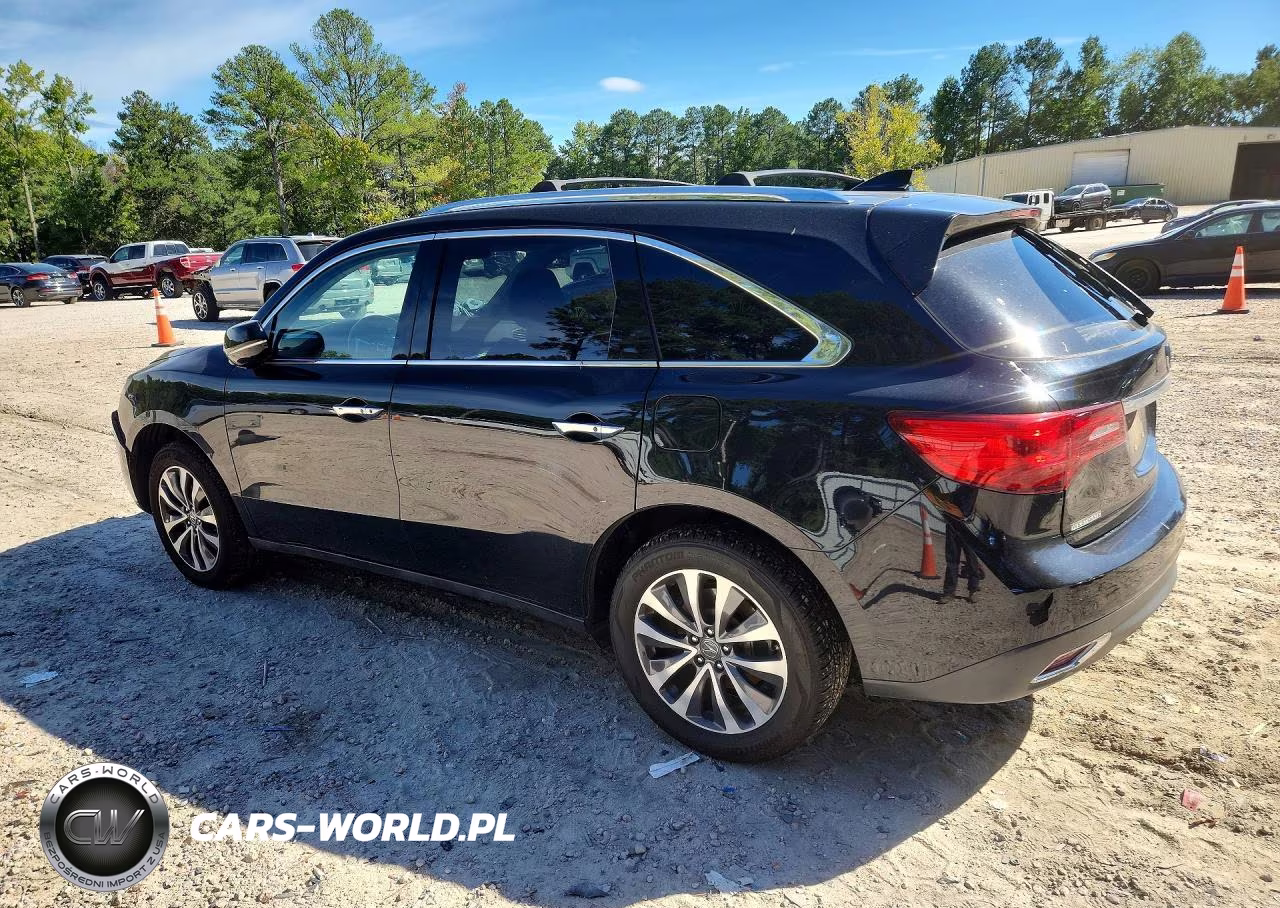 2016 Acura Mdx Technology VIN:5FRYD4H43GB017973 - 2