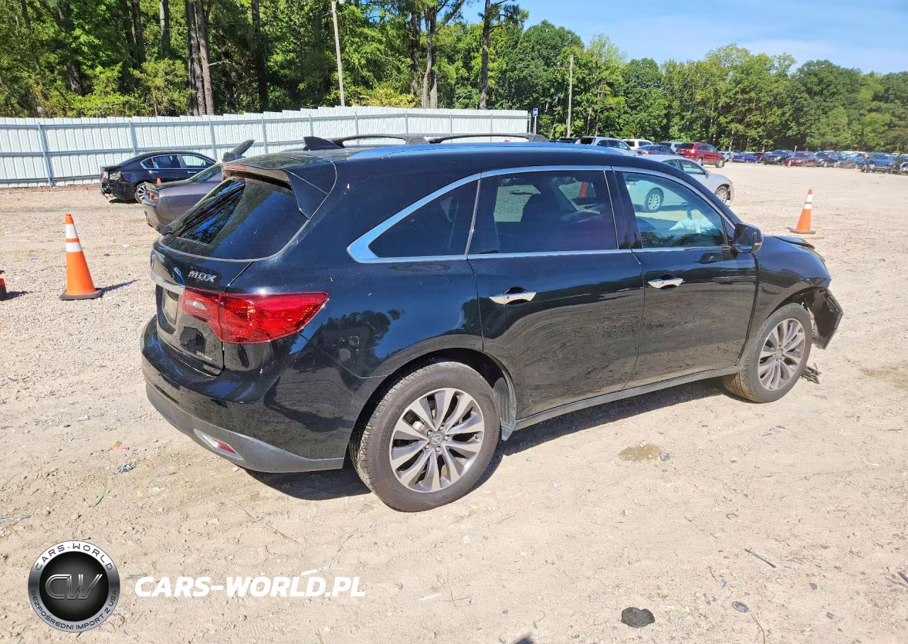 2016 Acura Mdx Technology VIN:5FRYD4H43GB017973 - 3