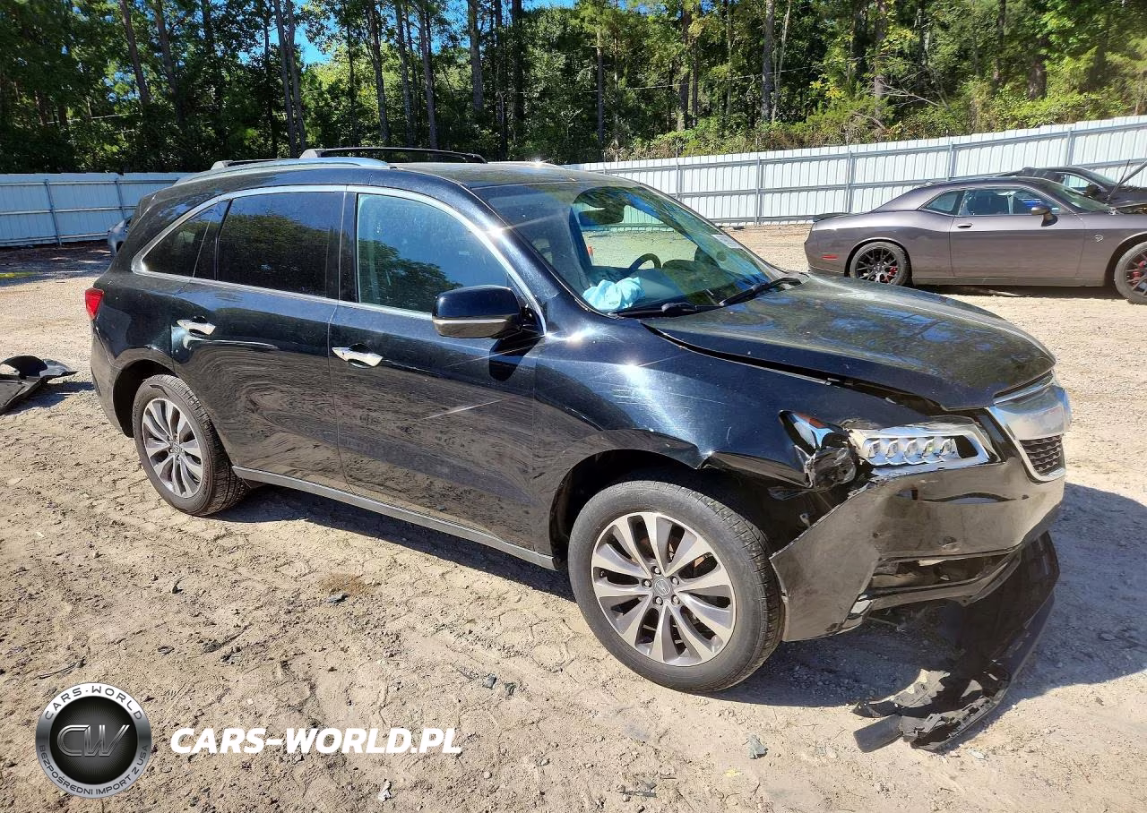 2016 Acura Mdx Technology VIN:5FRYD4H43GB017973 - 4