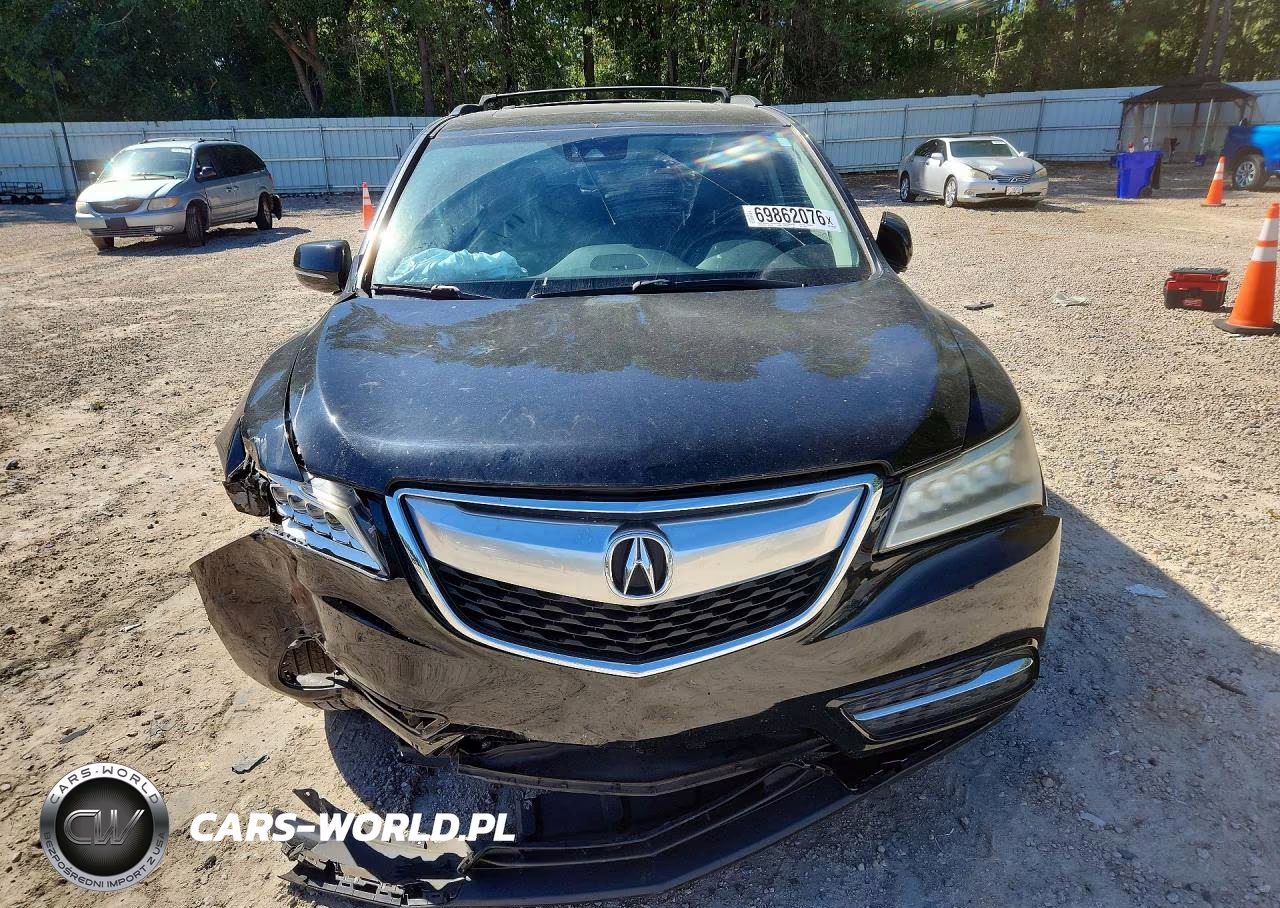 2016 Acura Mdx Technology VIN:5FRYD4H43GB017973 - 5