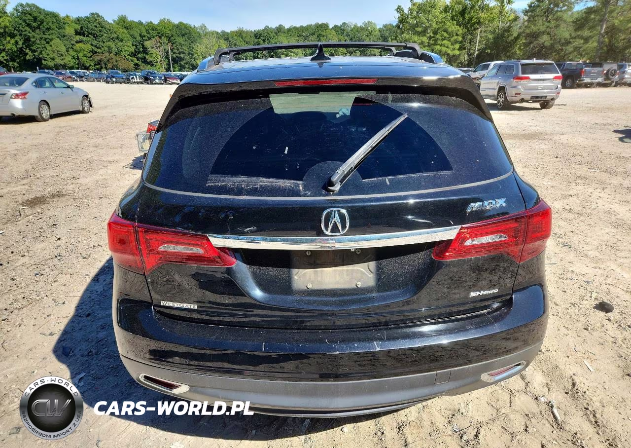 2016 Acura Mdx Technology VIN:5FRYD4H43GB017973 - 6