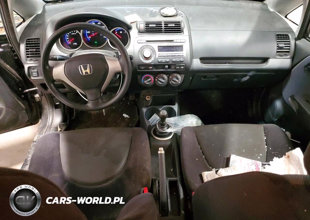 2008 Honda Fit VIN:JHMGD37478S060076 - 8