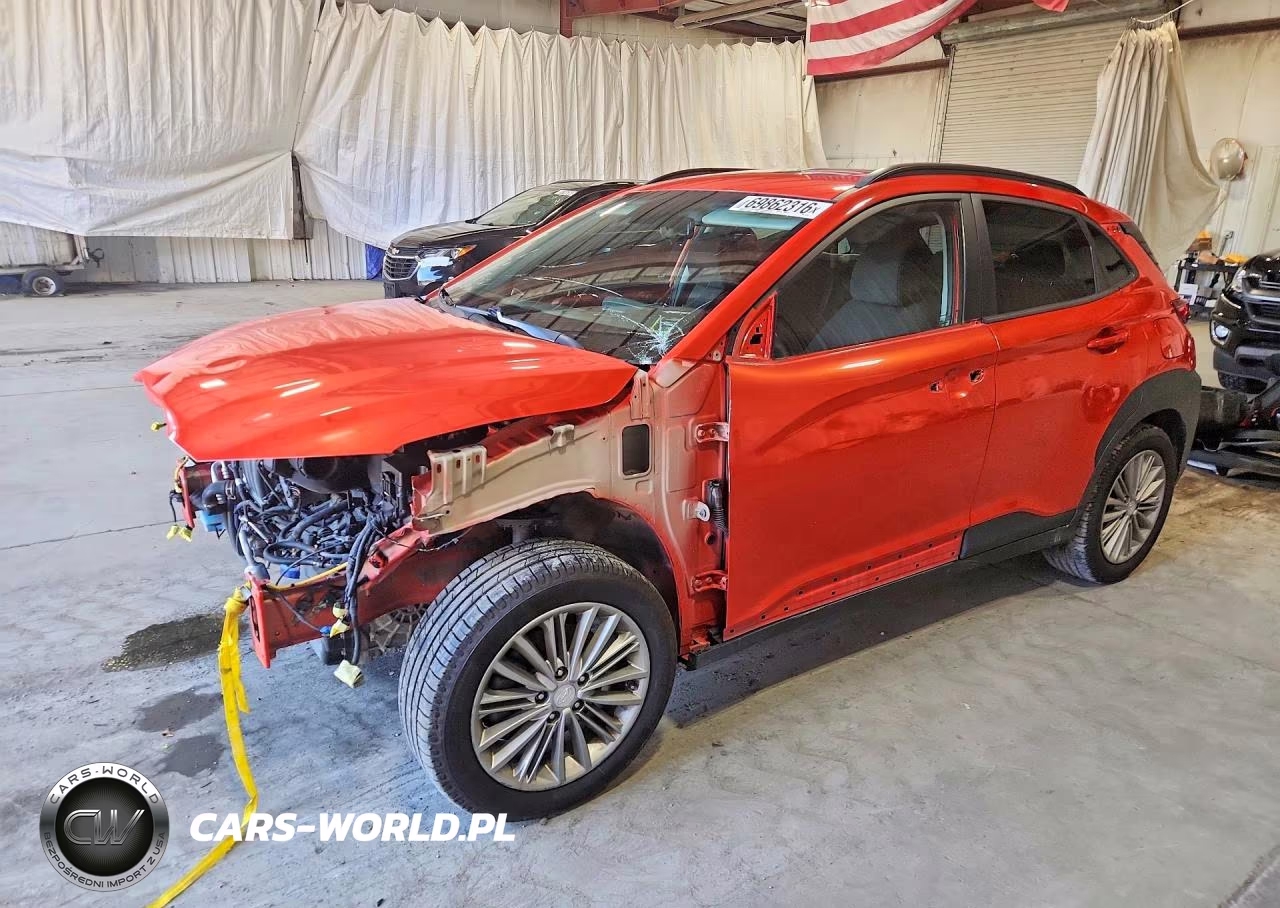 2019 Hyundai Kona Sel VIN:KM8K6CAA5KU351865 - 1