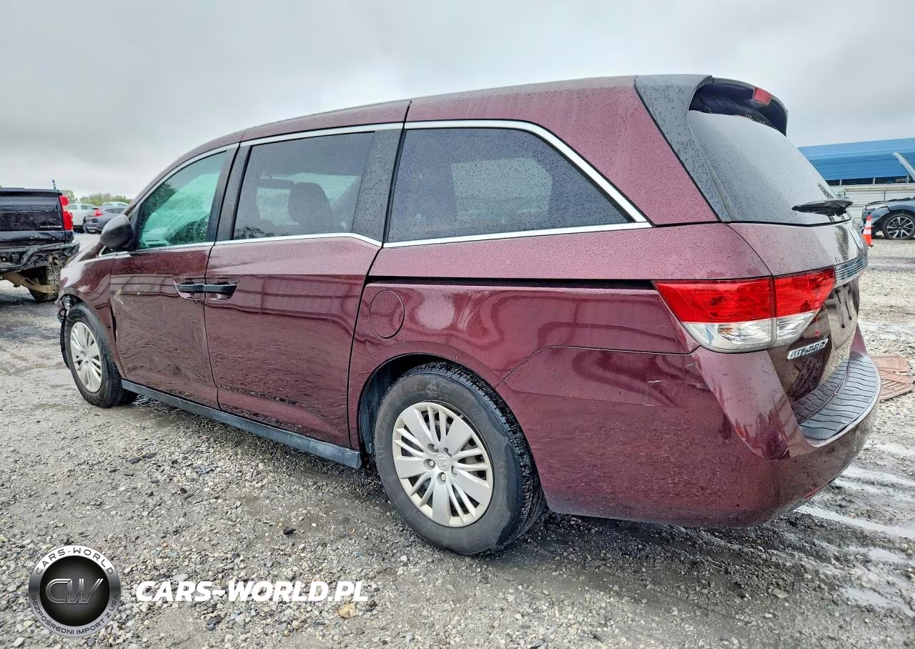 2014 Honda Odyssey Lx VIN:5FNRL5H26EB058558 - 2