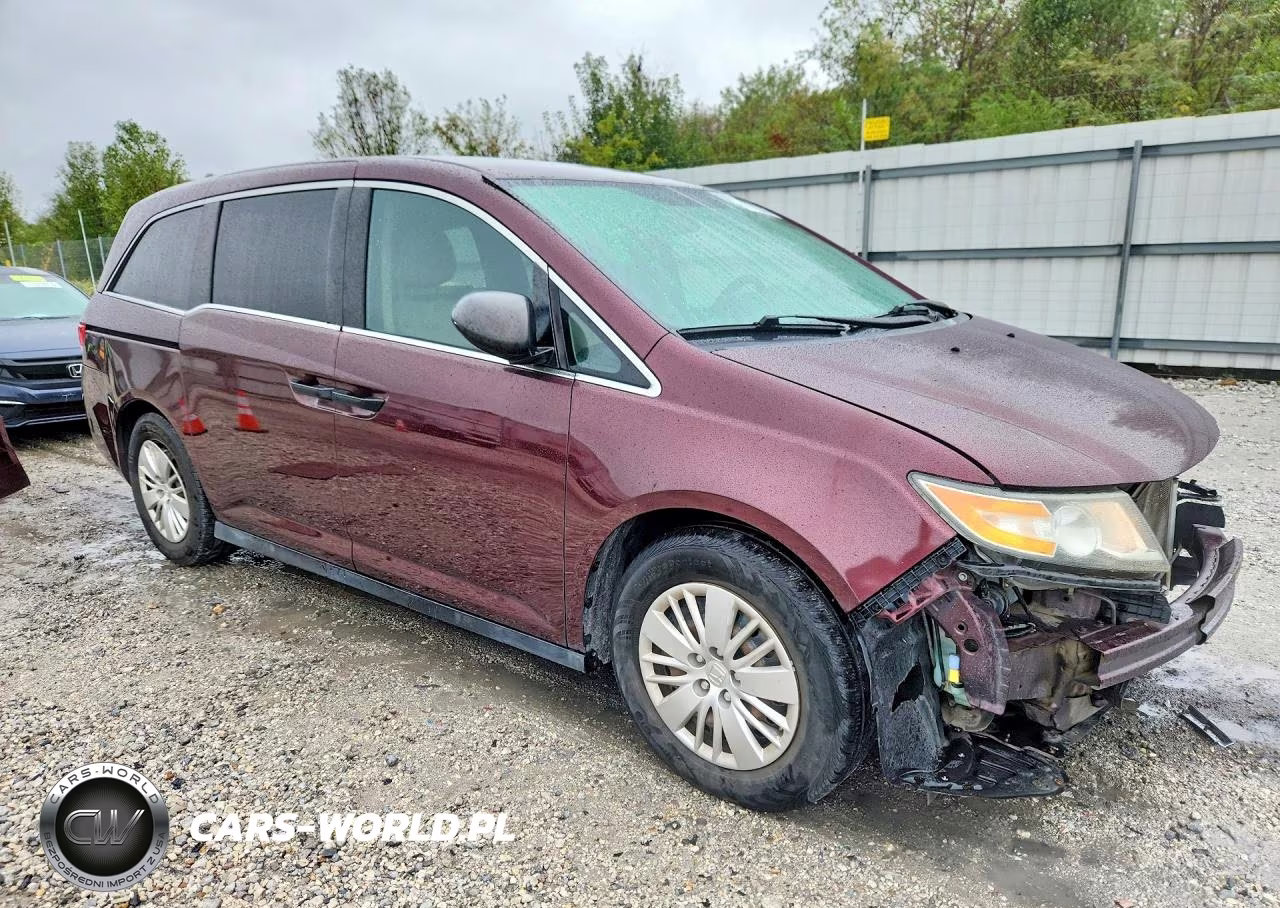 2014 Honda Odyssey Lx VIN:5FNRL5H26EB058558 - 4