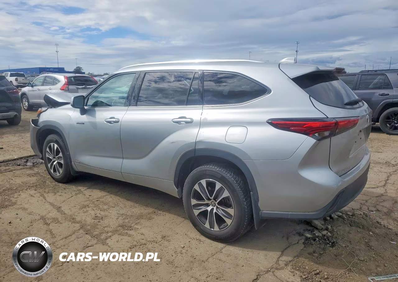 2020 Toyota Highlander Hybrid Xle VIN:5TDHBRCH6LS506775 - 2