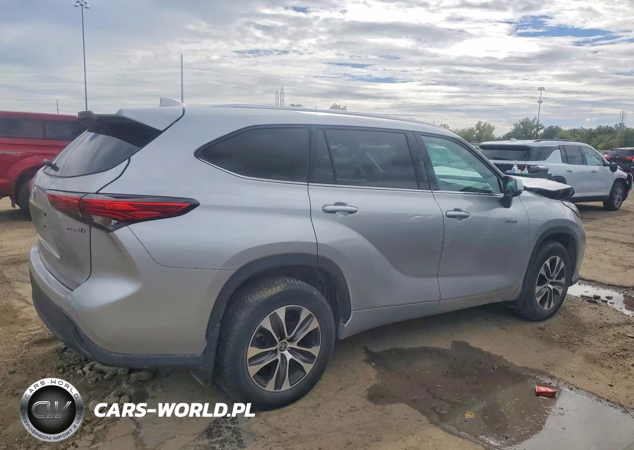 2020 Toyota Highlander Hybrid Xle VIN:5TDHBRCH6LS506775 - 3