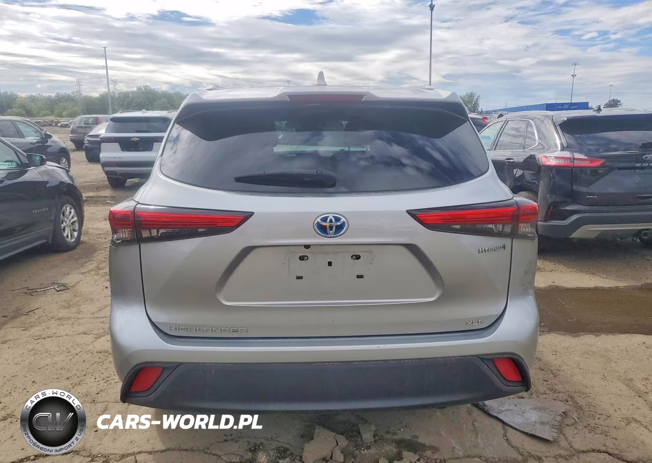 2020 Toyota Highlander Hybrid Xle VIN:5TDHBRCH6LS506775 - 6