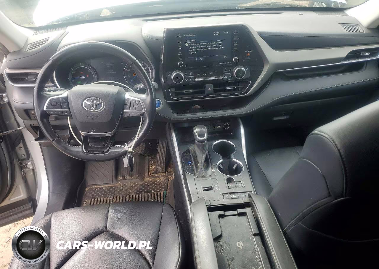 2020 Toyota Highlander Hybrid Xle VIN:5TDHBRCH6LS506775 - 8