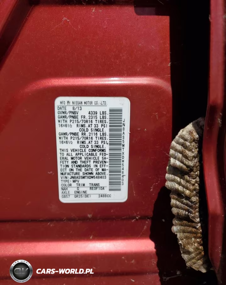 2013 Nissan Rogue S VIN:JN8AS5MTXDW548403 - 13