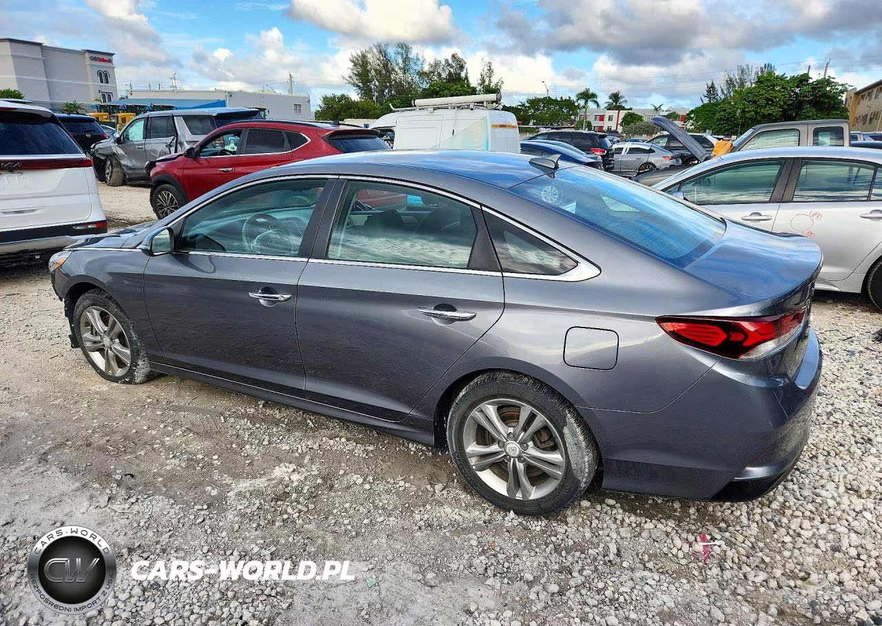 2018 Hyundai Sonata Sel+ VIN:5NPE34AF6JH720396 - 2