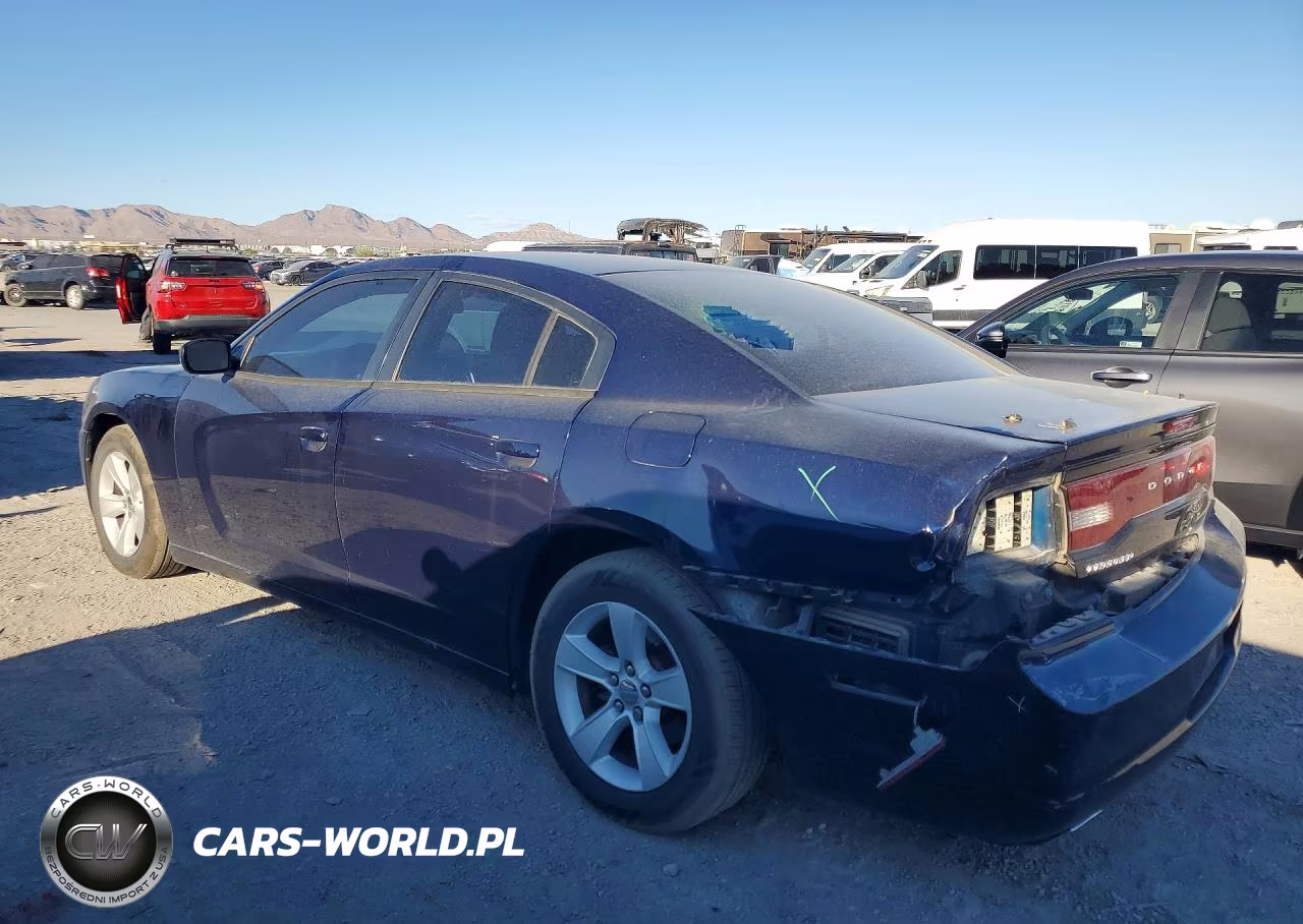 2013 Dodge Charger Se VIN:2C3CDXBG4DH726650 - 2
