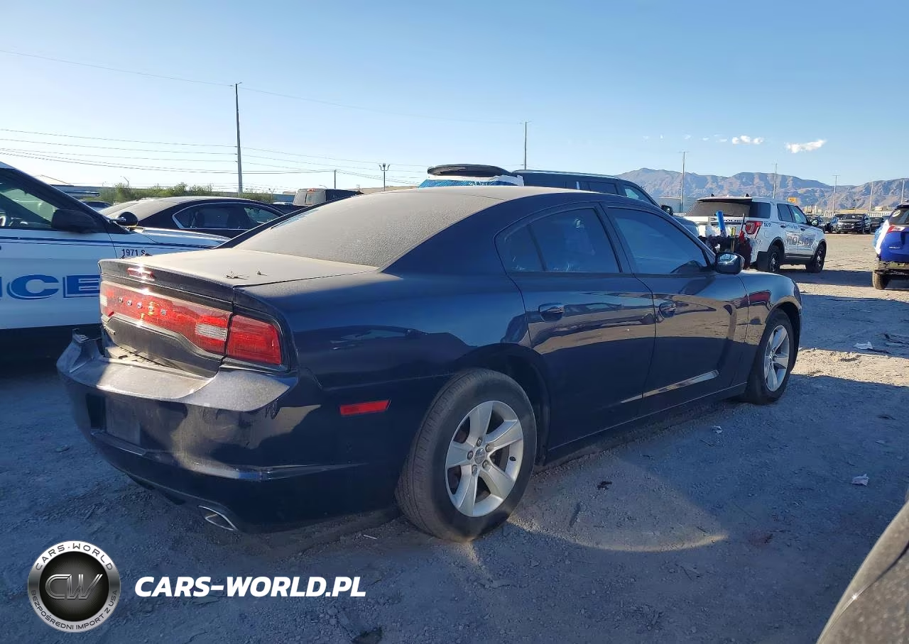 2013 Dodge Charger Se VIN:2C3CDXBG4DH726650 - 3
