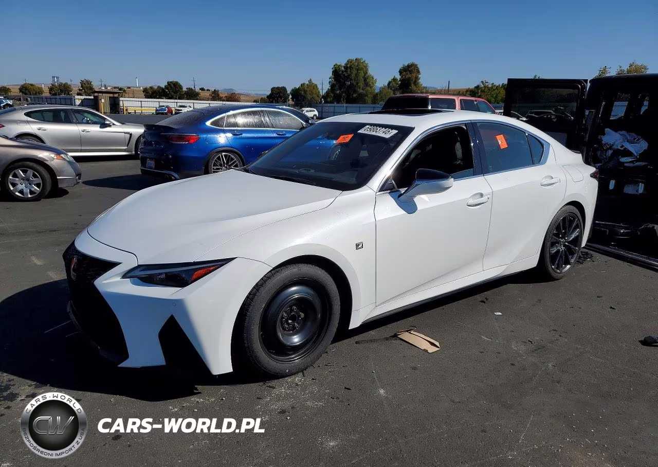 2021 Lexus Is 350 F Sport VIN:JTHGZ1B20M5041969 - 1