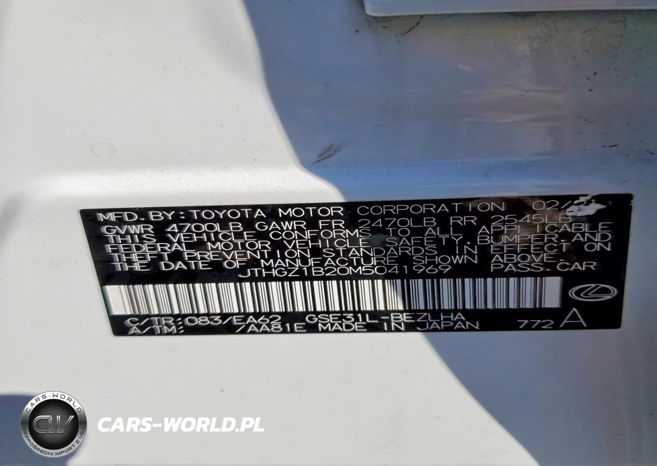 2021 Lexus Is 350 F Sport VIN:JTHGZ1B20M5041969 - 12