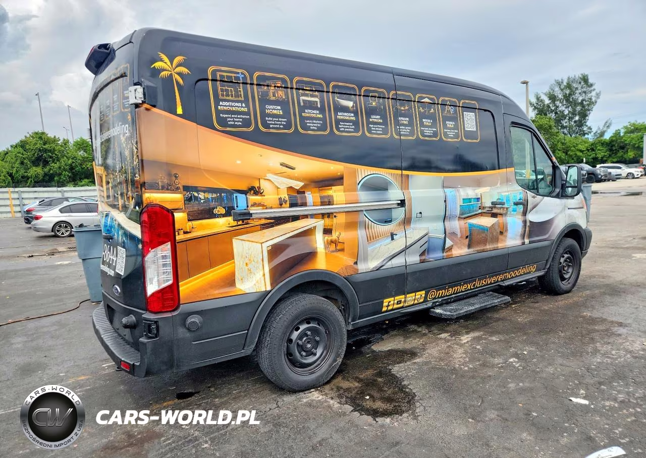 2019 Ford Transit T-150 VIN:1FTYE2CMXKKB73210 - 3