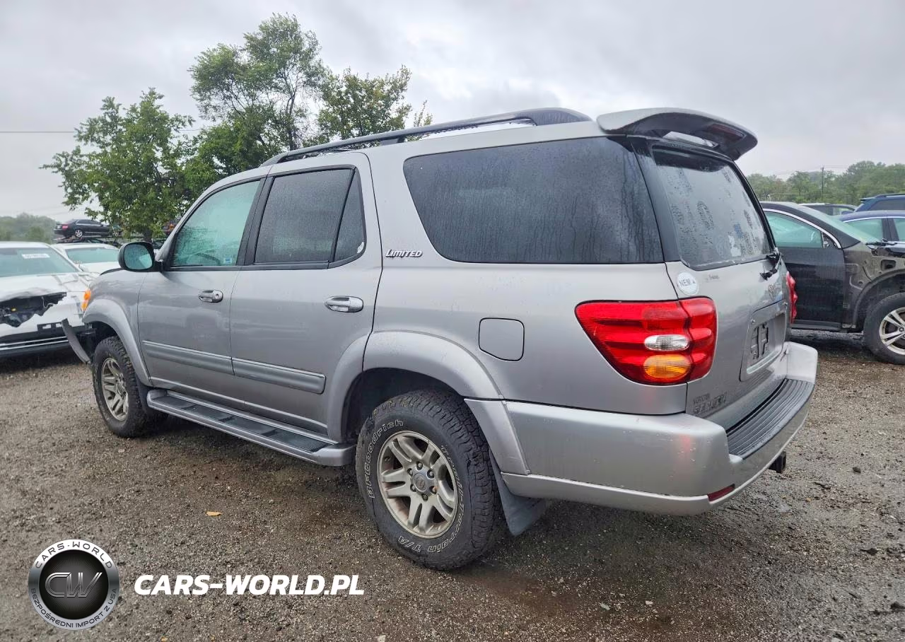 2003 Toyota Sequoia Limited VIN:5TDBT48A33S186414 - 2