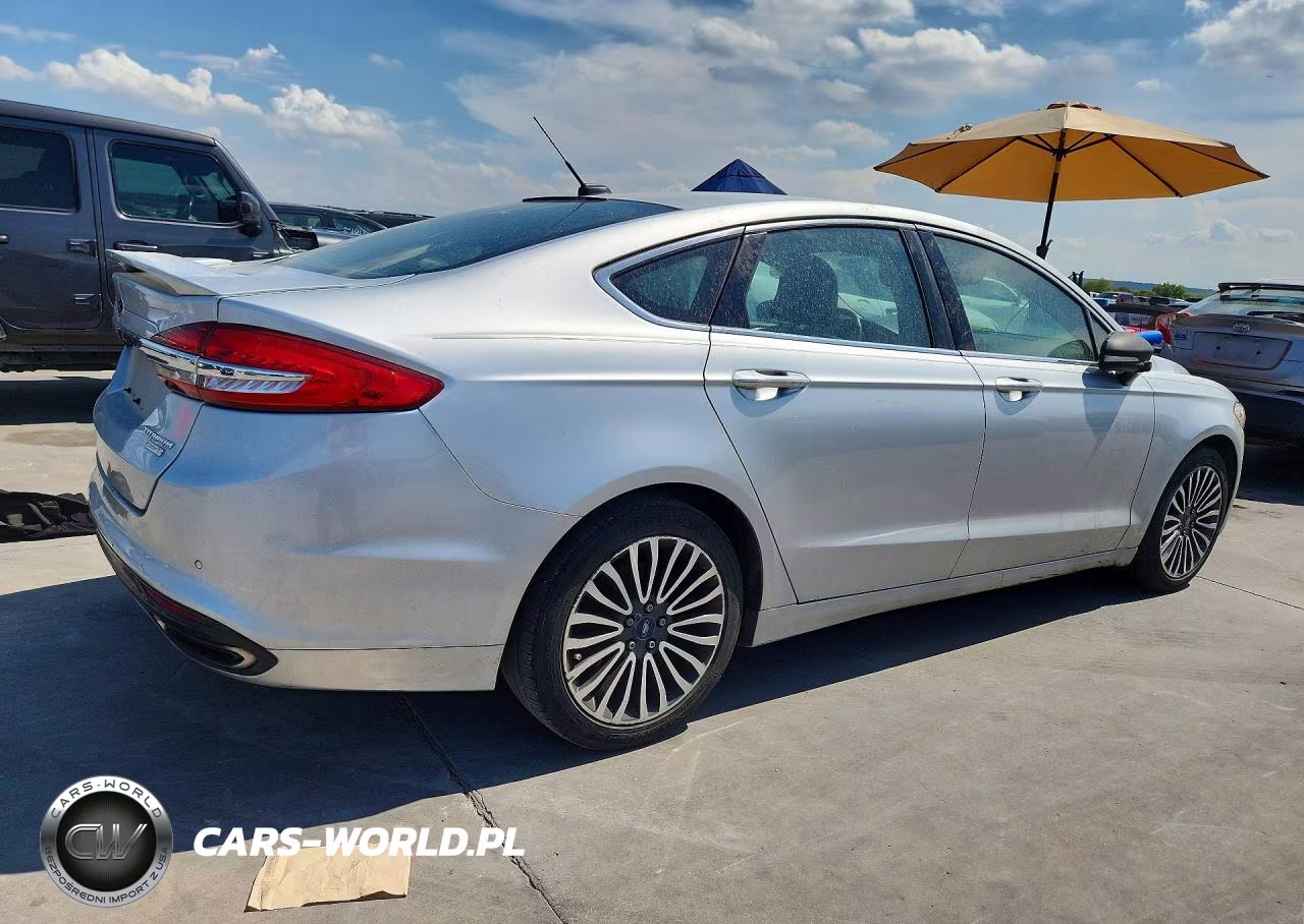2017 Ford Fusion Titanium VIN:3FA6P0K91HR142795 - 3