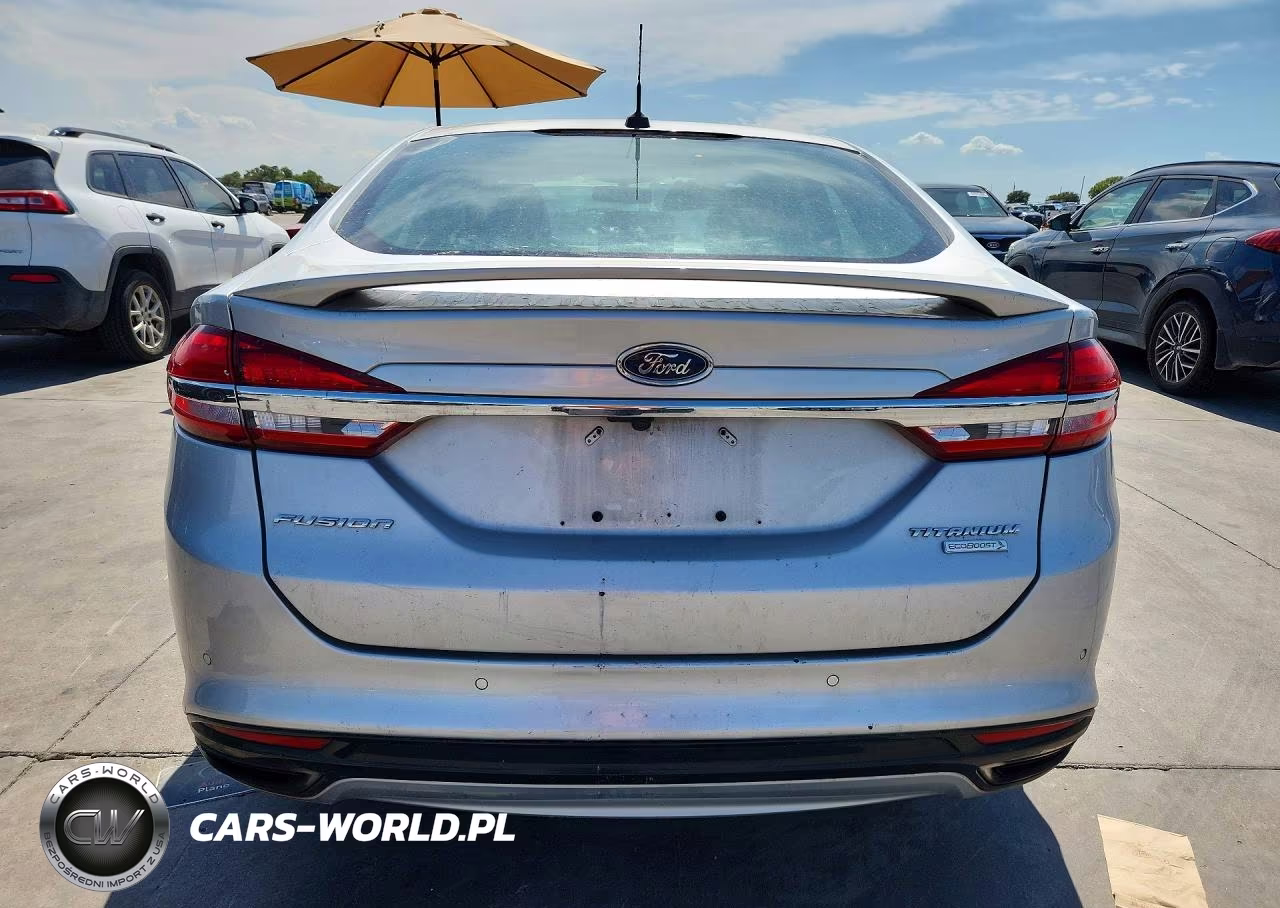 2017 Ford Fusion Titanium VIN:3FA6P0K91HR142795 - 6