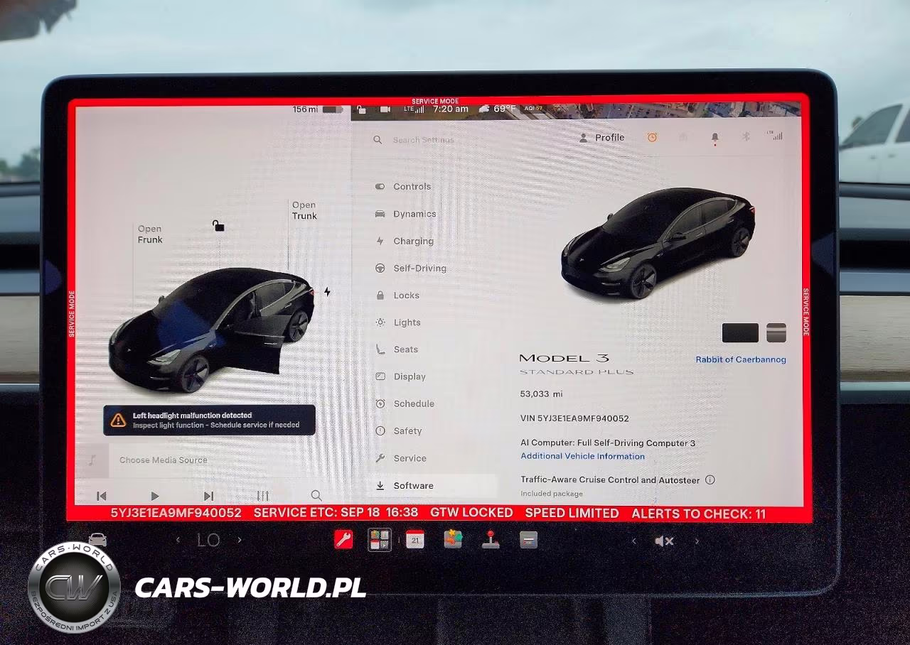 2021 Tesla Model 3 VIN:5YJ3E1EA9MF940052 - 9