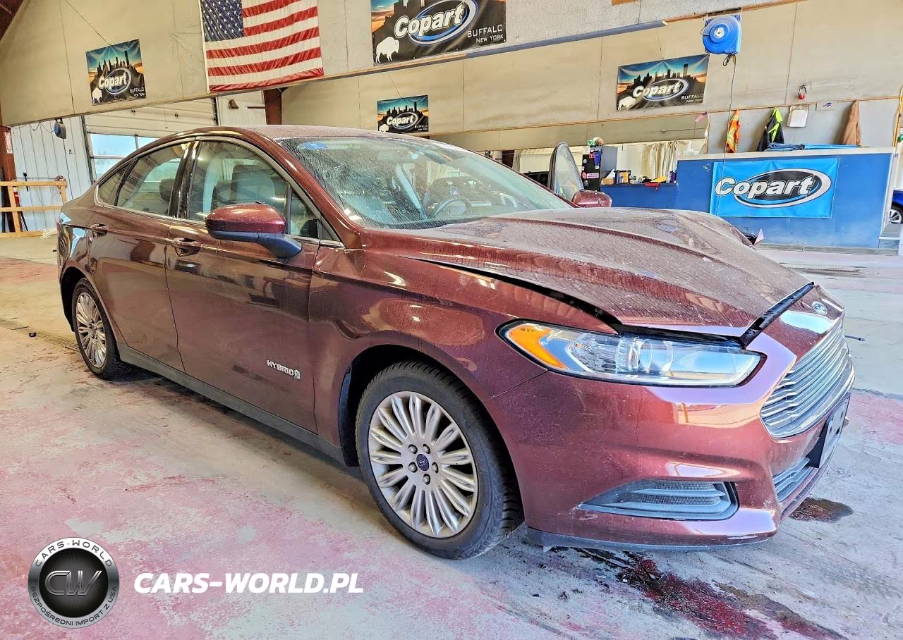 2016 Ford Fusion S Hybrid VIN:3FA6P0UU0GR405732 - 4