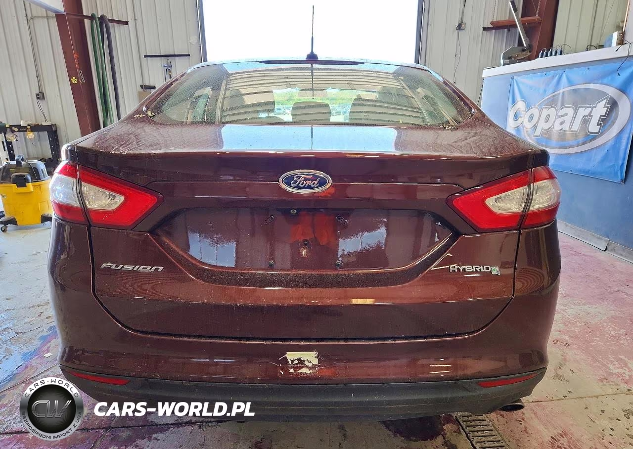 2016 Ford Fusion S Hybrid VIN:3FA6P0UU0GR405732 - 6