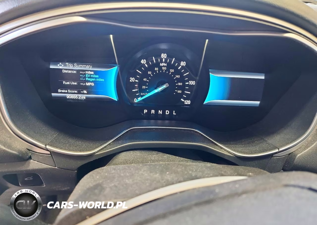 2016 Ford Fusion S Hybrid VIN:3FA6P0UU0GR405732 - 9