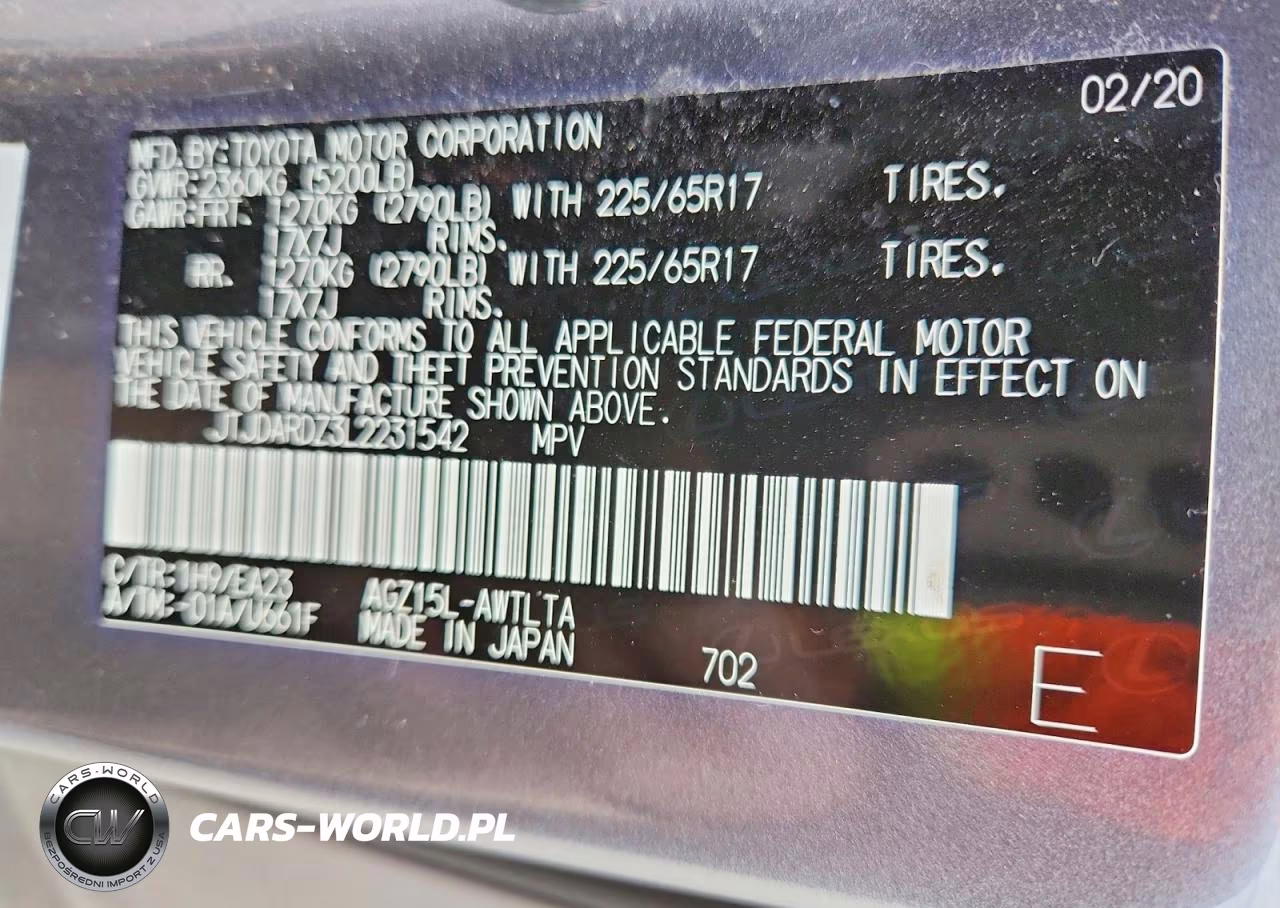 2020 Lexus Nx 300 VIN:JTJDARDZ3L2231542 - 13